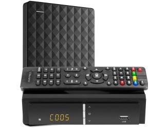 Digital TV Converter Box with Digital Video Recorder+ 1TB Hard drive