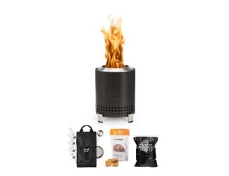 Mesa Tabletop Fire Pit Roasty Bundle Ash
