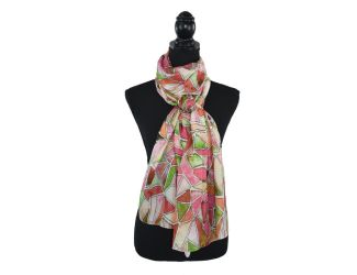 Celebration Stained Glass Silk Scarf