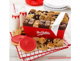 24 Nibblers bite-sized cookies, 12 brownie bites, & 3 frosted cookies