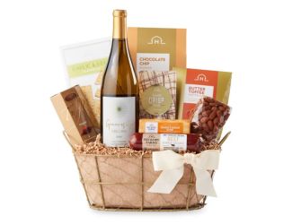 Caliornia Gourmet Wine Gift Basket