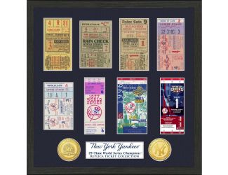 New York Yankees World Series Ticket Collection