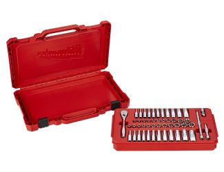 1/4" Drive 50pc Drive Ratchet & Socket Set - SAE & Metric