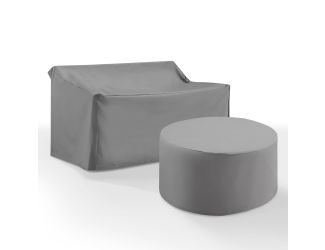 2Pc Outdoor Furniture Cover Set