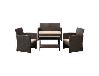 Ashville Wicker Patio Set