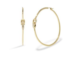 Signature C Interlocking Hoops -  Gold