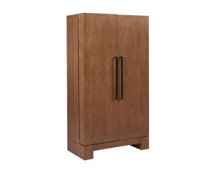 American Heritage - Alta Wine & Spirit Cabinet - Brushed Walnut