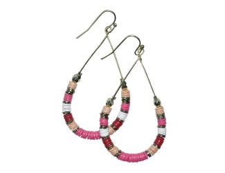 Cadence 2 Inch Drop Loop Earrings