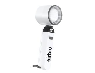 Turbine Fan White Size 7.09x2.28"
