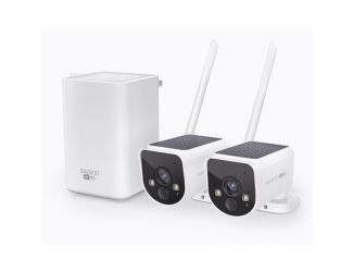 MaxRanger4K Solar Wireless Security System w/ (2) 4K Cameras