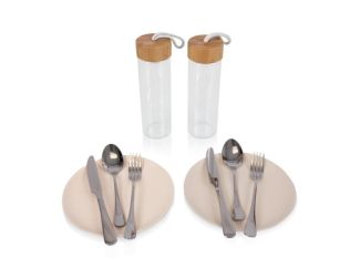 Carmel Rucksack Components - Silver & Brown