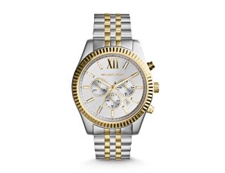 Mens Lexington Two-Tone Chronograph Watch
