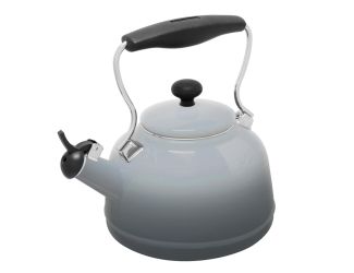 Vintage Tea Kettle Fade Grey
