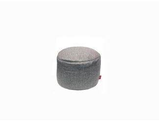 Point Outdoor ottoman - Rock Grey