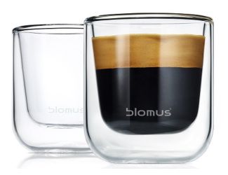 NERO - Set 2 insulated Espresso / Tea Glasses