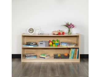 Wooden 2 Section School Classroom Storage Cabinet for Commercial or Home Use