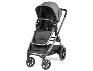 YPSI Single to Double Stroller w/ Reversible Seat Mercury