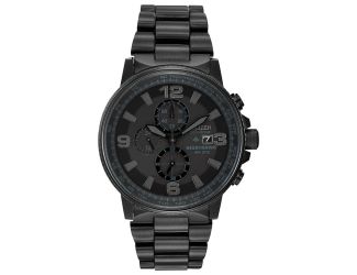 Men's Nighthawk Watch - Black Ion SS
