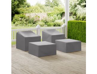 4Pc Furniture Cover Set