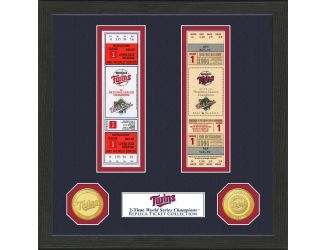 Minnesota Twins World Series Ticket Collection