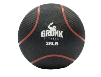 Gronk Fitness Medicine Ball 25lb Brown