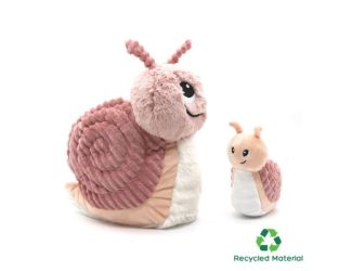 Les Ptipotos Mom & Baby Snail - Pink
