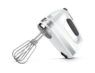 7-Speed Hand Mixer with Turbo Beaters II in White