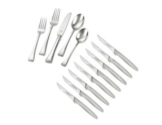 Angelico 45pc 18/10 Flatware Set w/ 8pc Steak Knife Set