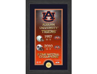 Auburn University Legacy Supreme Minted Coin Panoramic Photo Mint