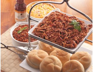 Pork Plate Combo KC BBQ