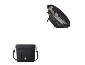 Saffiano Small Zip Crossbody