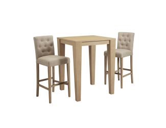 American Heritage - Port Royal Pub Table Set - White Oak