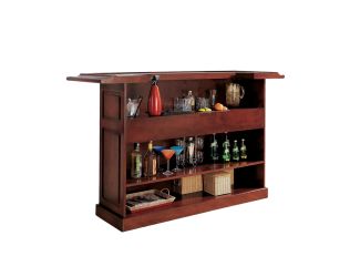 American Heritage - Lexington Home Bar w/Accessories - English Tudor