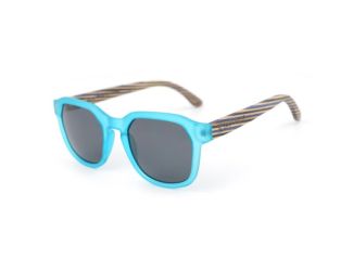 Candystripe  Colorful Bamboo Wooden Sunglasses