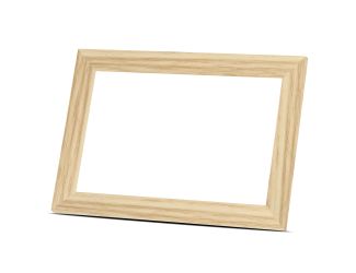 Honey Oak Wood Outer Frame for Bell+Howell 10.1" Smart Digital Photo Frame