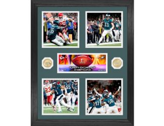 Philadelphia Eagles Super Bowl LIX Champions Memorable Moments Photo Mint