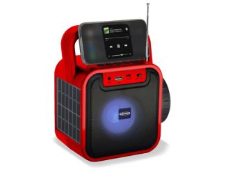Portable Bluetooth Rechargeable Speaker with USB Charging, FM, Flashlight