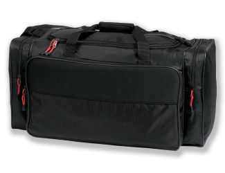 26" Nylon/Neoprene Duffel Bag - Black