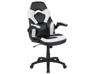 White/Black X10 Series Ergonomic Racing Style Gaming Chair