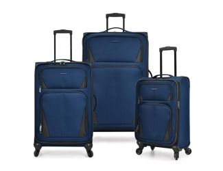Aviron Bay Soft-Side 3-Piece Luggage Set, Black