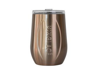 Glass Lined Wine Glass Copper
