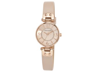 Women's Blush Leather Strap Watch
