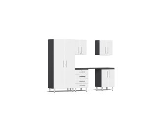 Ulti-MATE Garage 2.0 Series 6-Piece Kit with Workstation