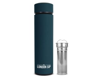 London Sip - 16oz Tea Infuser Bottle, Teal