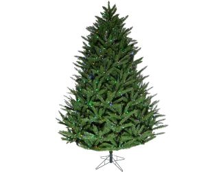 7.5-ft. Centerville Pine Christmas Tree with Multi-Color LED String Lighting and EZ Connect
