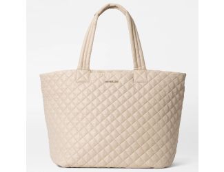 Large Metro Tote Deluxe - Buff Rec