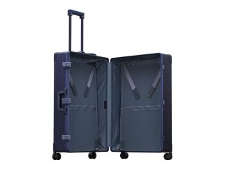Aleon 30" Macro Traveler Aluminum Hardside Checked Luggage (Sapphire) Blue
