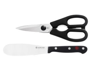 Gourmet 2pc Spreader and Shear Utility Set