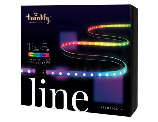 Twinkly - Line Extension 100L RGB 90LED Black Wire