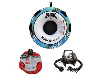 RAVE Sports - Blade 54" Towable w/High Pressure Electric Pump & 2-Person Tow Rope
